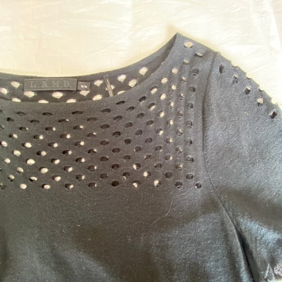 L.A.M.B. Black Women's Top - Picture 2 of 5